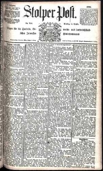Stolper Post Nr. 214/1885