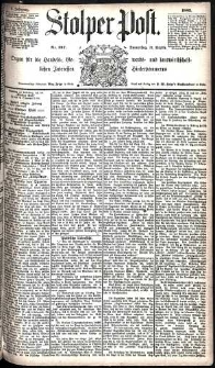 Stolper Post Nr. 217/1885