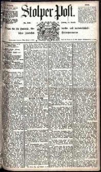 Stolper Post Nr. 218/1885