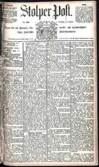 Stolper Post Nr. 221/1885