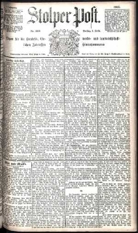 Stolper Post Nr. 230/1885