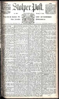 Stolper Post Nr. 233/1885