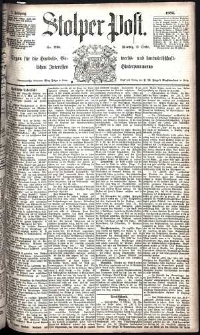 Stolper Post Nr. 238/1885