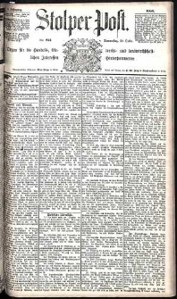 Stolper Post Nr. 253/1885