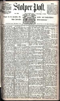 Stolper Post Nr. 259/1885