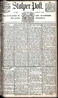 Stolper Post Nr. 261/1885