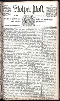 Stolper Post Nr. 271/1885