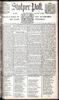 Stolper Post Nr. 273/1885