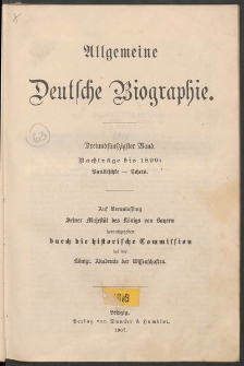 Allgemeine Deutsche Biographie. T. 53 (Paulitschke - Schets)