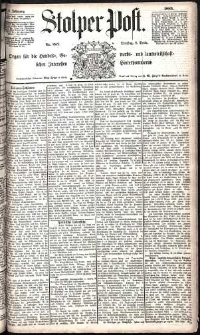 Stolper Post Nr. 287/1885