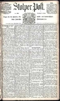 Stolper Post Nr. 293/1885