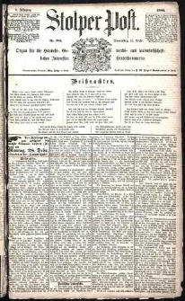 Stolper Post Nr. 301/1885