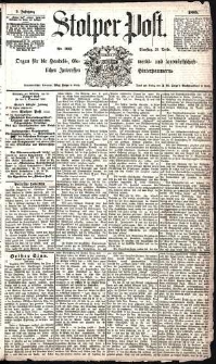 Stolper Post Nr. 303/1885