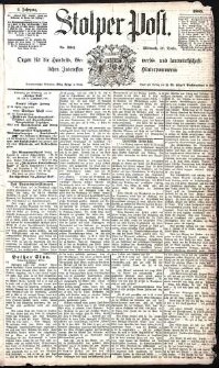 Stolper Post Nr. 304/1885