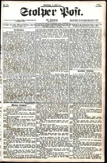 Stolper Post Nr. 29/1906