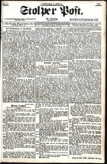 Stolper Post Nr. 32/1906