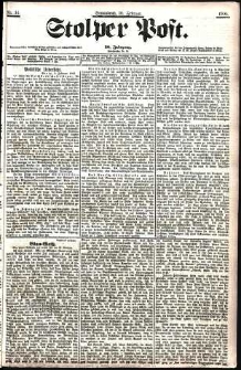 Stolper Post Nr. 34/1906