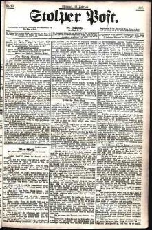 Stolper Post Nr. 43/1906