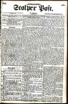 Stolper Post Nr. 47/1906