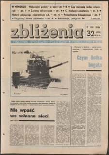 Zbliżenia : tygodnik społeczno-polityczny, 1984, nr 32