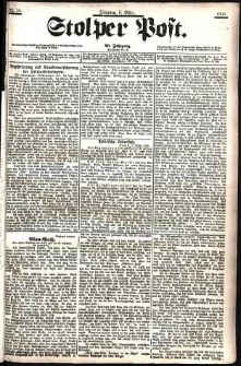 Stolper Post Nr. 54/1906