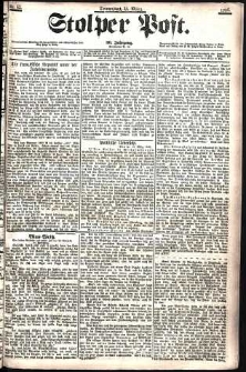 Stolper Post Nr. 62/1906