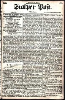 Stolper Post Nr. 73/1906