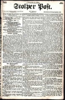 Stolper Post Nr. 74/1906