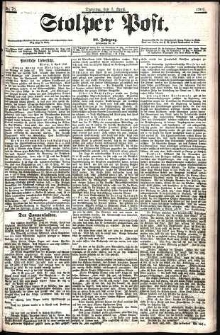Stolper Post Nr. 78/1906