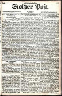 Stolper Post Nr. 84/1906