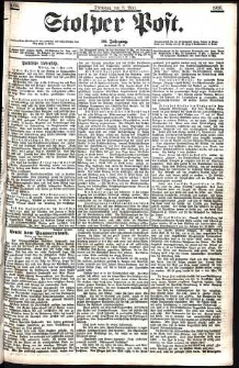 Stolper Post Nr. 106/1906