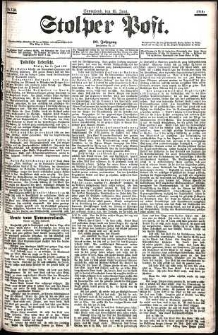 Stolper Post Nr. 138/1906