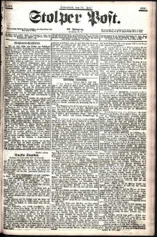 Stolper Post Nr. 162/1906