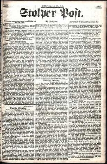 Stolper Post Nr. 166/1906