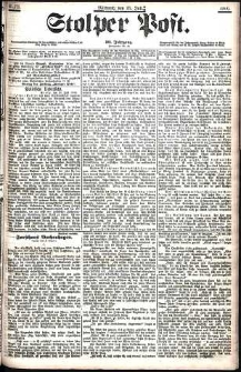Stolper Post Nr. 171/1906