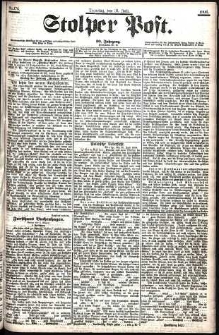 Stolper Post Nr. 176/1906