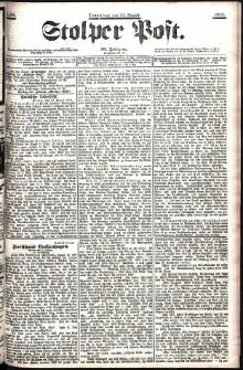 Stolper Post Nr. 196/1906