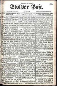 Stolper Post Nr. 202/1906