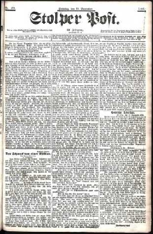 Stolper Post Nr. 271/1906