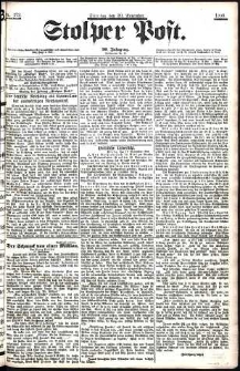 Stolper Post Nr. 272/1906