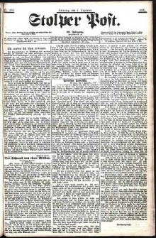 Stolper Post Nr. 283/1906