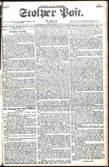 Stolper Post Nr. 289/1906