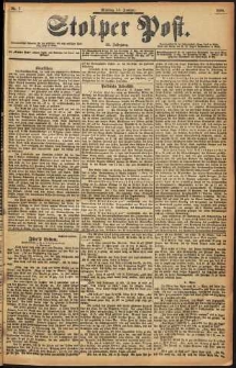 Stolper Post Nr. 7/1898
