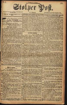 Stolper Post Nr. 19/1898