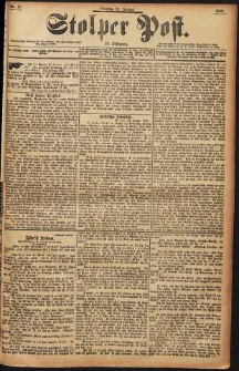 Stolper Post Nr. 19/1898
