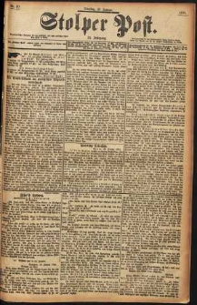 Stolper Post Nr. 20/1898