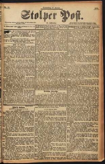 Stolper Post Nr. 22/1898