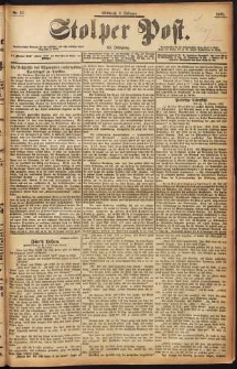 Stolper Post Nr. 33/1898