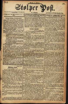 Stolper Post Nr. 37/1898