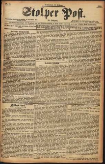 Stolper Post Nr. 42/1898